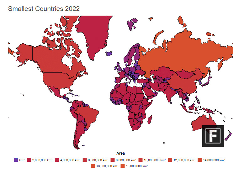 Top 10 Smallest Countries in The World 2022