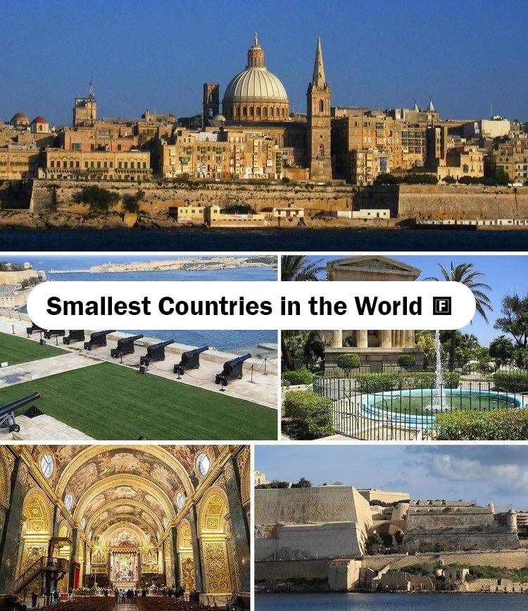 top 10 smallest countries in the world