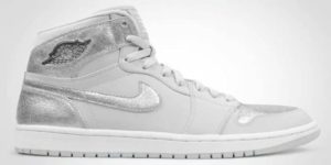 Silver air Jordan