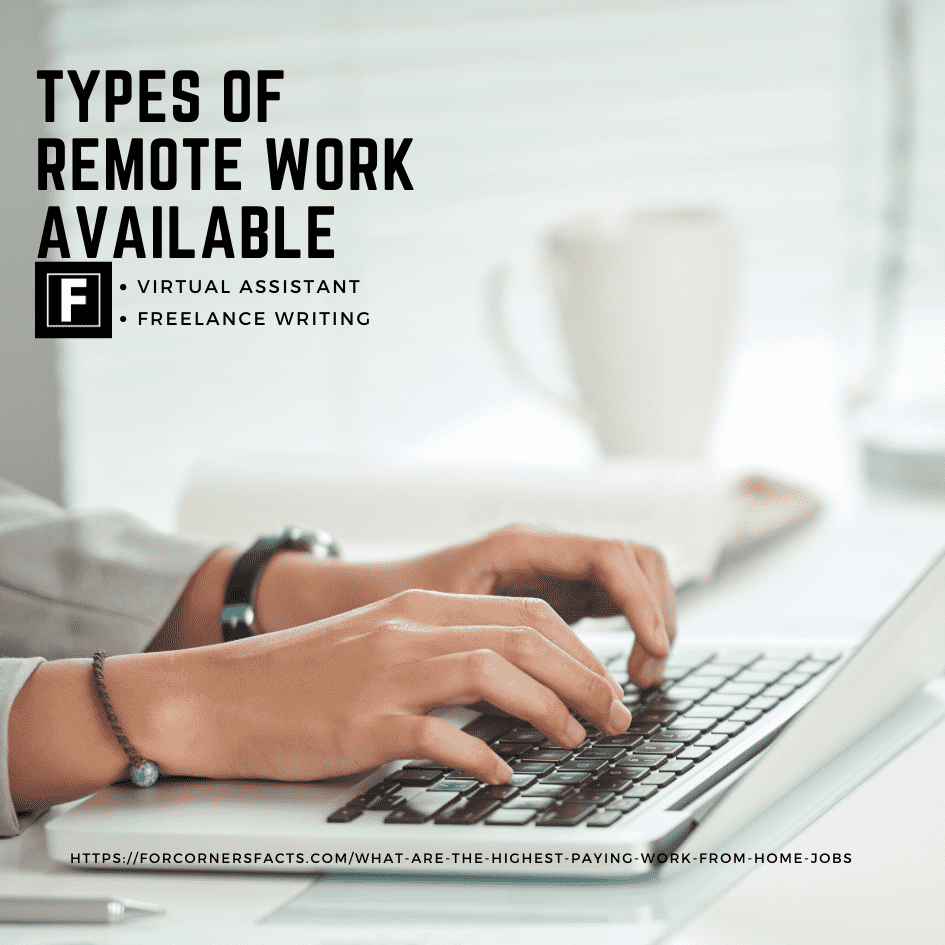 What Are The Highest Paying Work From Home Jobs - Types of remote work in demand