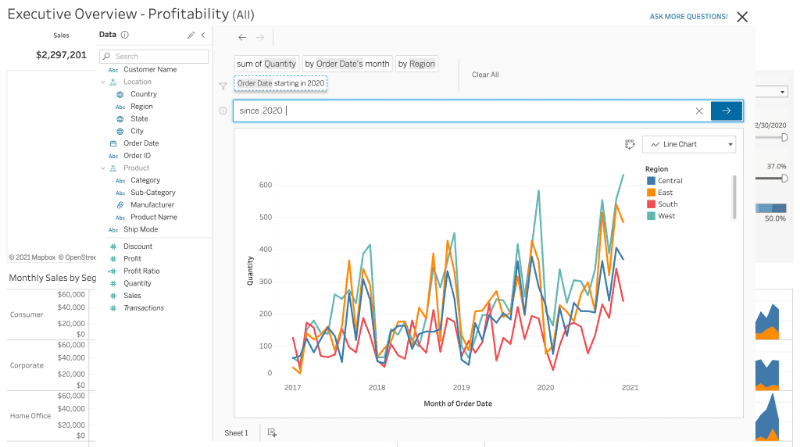 Best Ai tools for business analyst Tableau AI