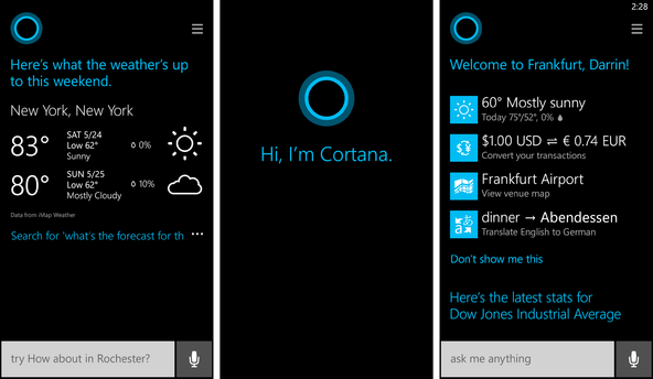 Cortana From Microsoft